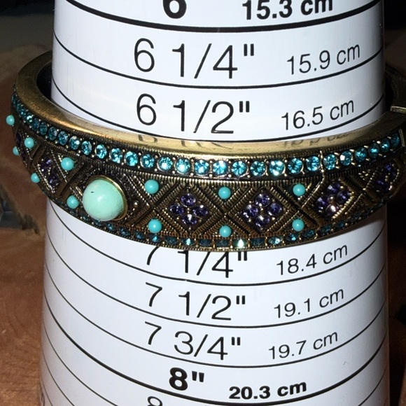 2 Stackable HEIDI DAUS Rhinestone Bracelets - Picture 9 of 10